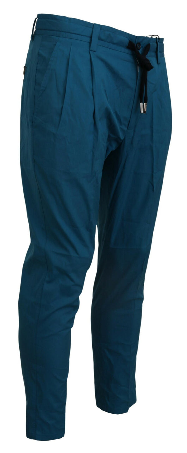 Dolce & Gabbana 100% Cotton chinos in blue