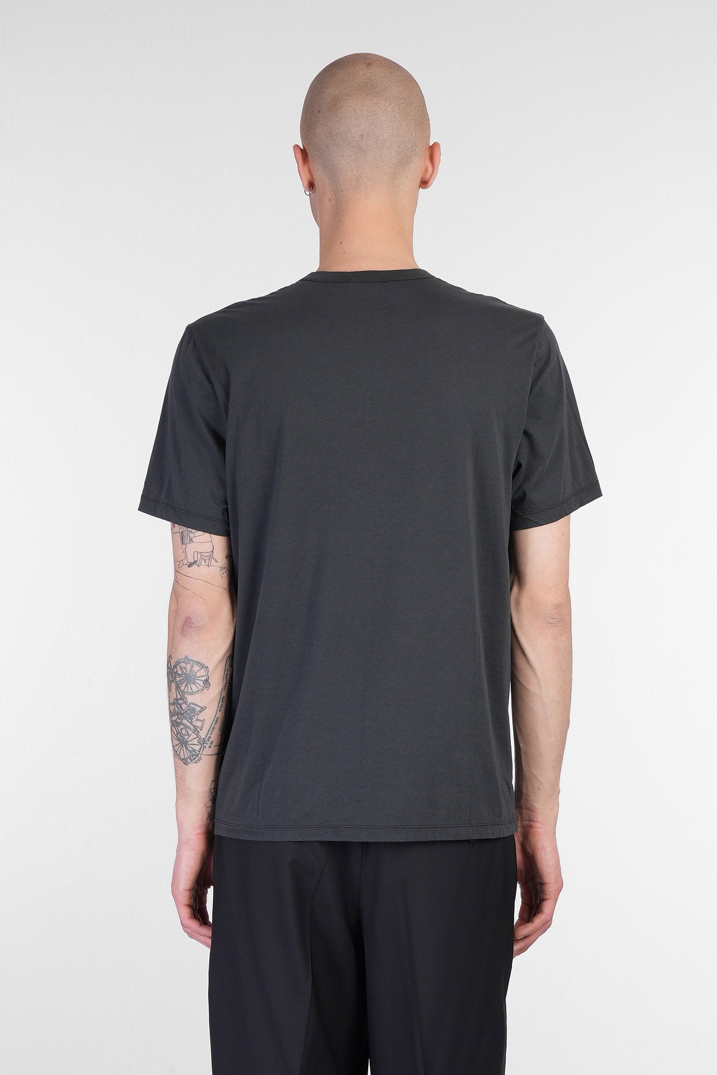 T-Shirt Grey Cotton Abbigliamento