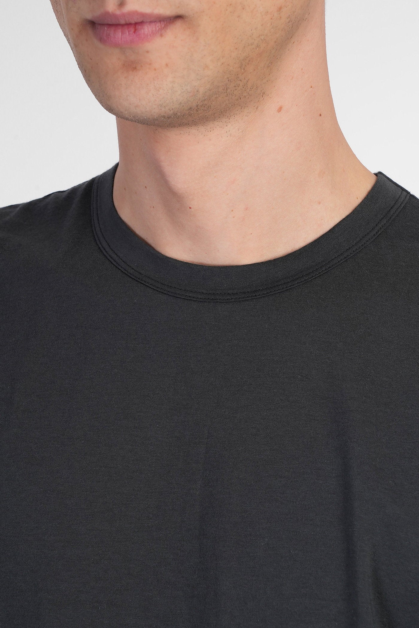 T-Shirt Grey Cotton Abbigliamento