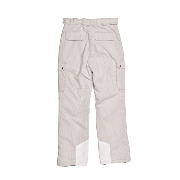 Brunello Cucinelli Mens Light Grey Corduroy Trousers White