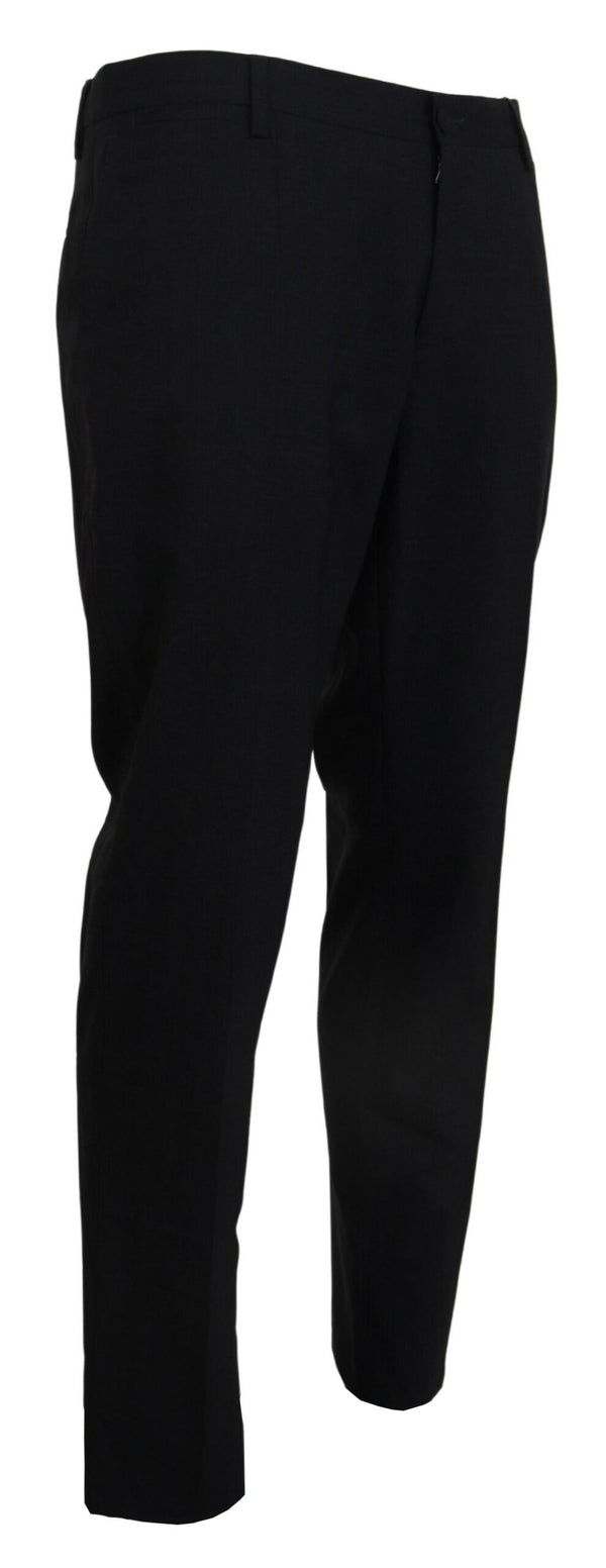 Dolce & Gabbana 97% Wool trousers in gray