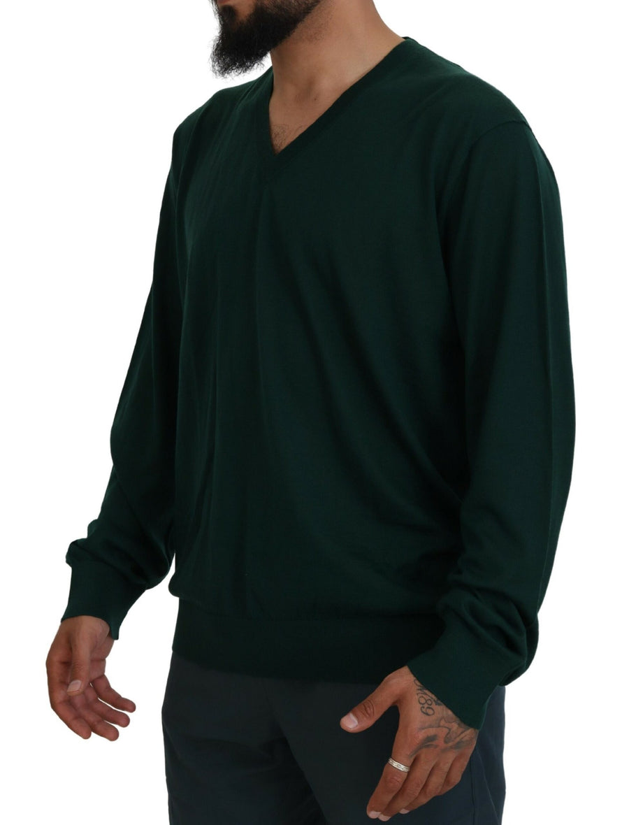 Dolce & Gabbana 100% Cashmere sweater in green