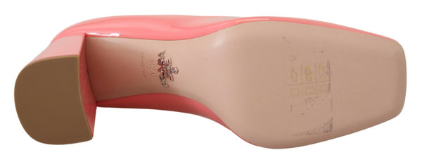 Prada 100% Leather heel in pink