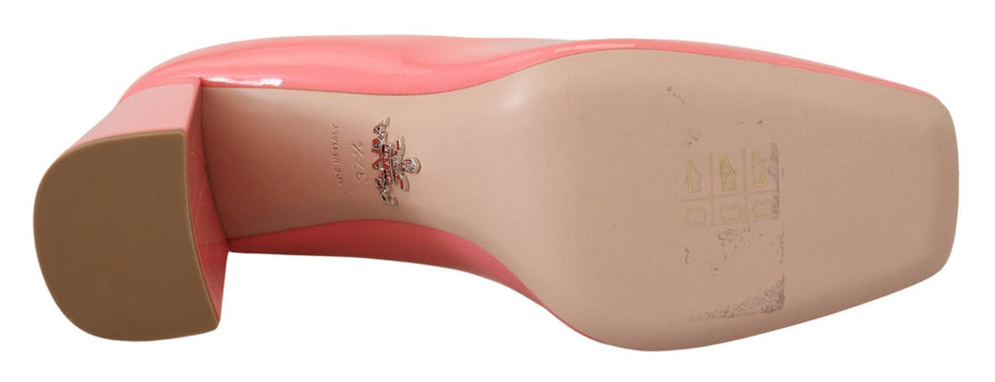 Prada 100% Leather heel in pink