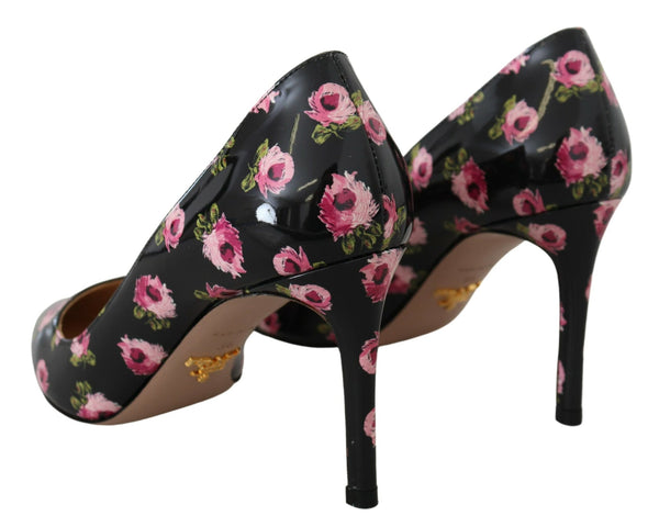Prada 100% Leather pump in black