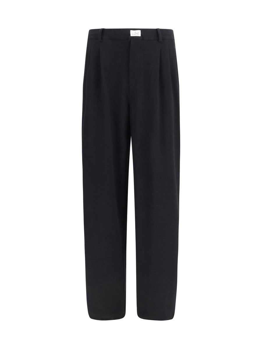 Boxer Pants Nudo Black Cotton Trousers
