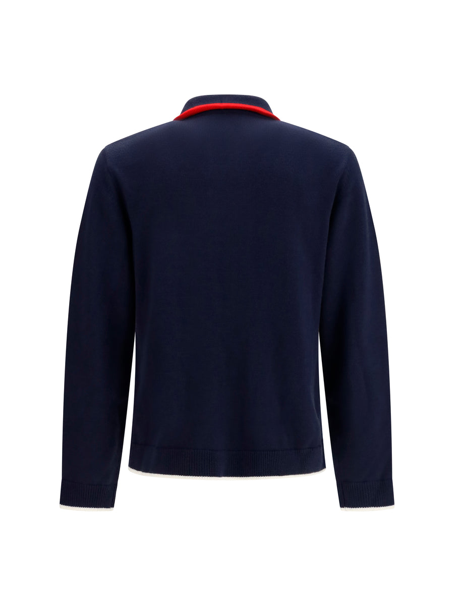 Sports Jacket Merino Wool Navy