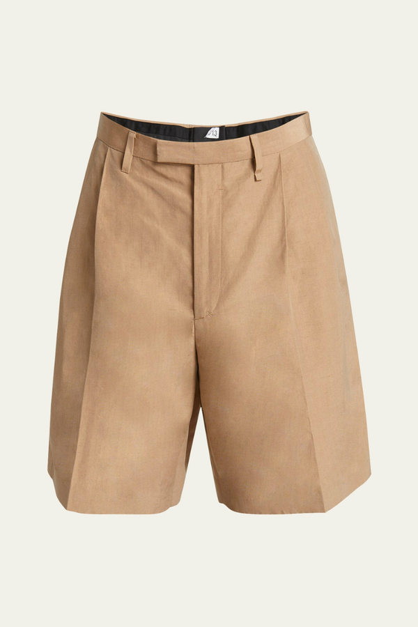 Givenchy Pleated Formal Short_tan One Color Clothing