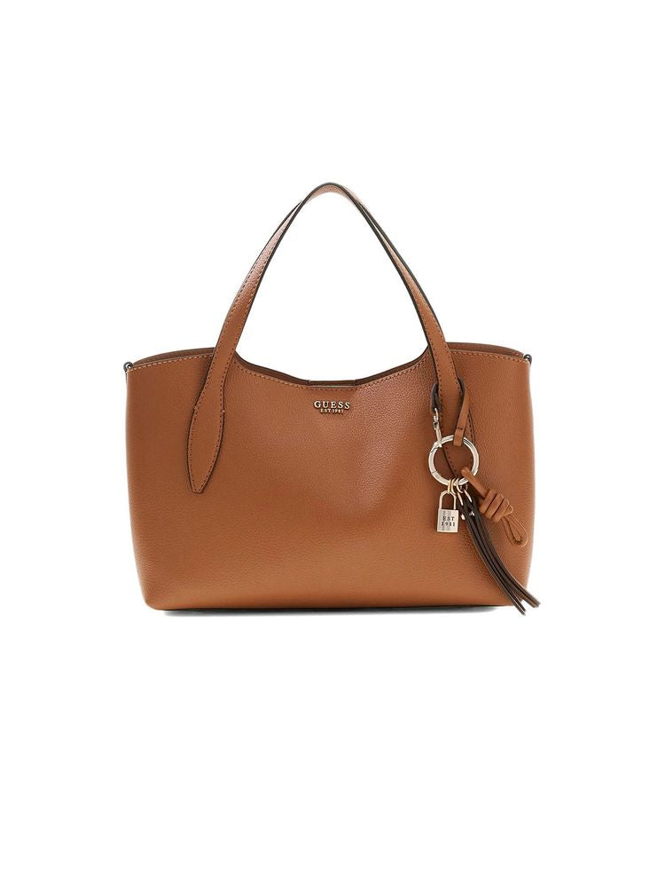 Guess Satchel Bag Caramel Polyurethane / Satchel-bags
