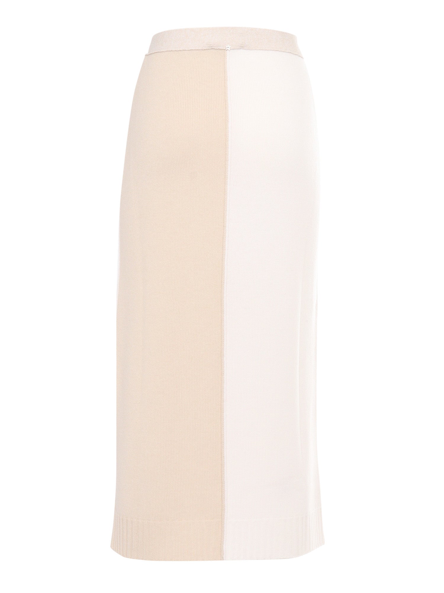 Knit Skirt Beige