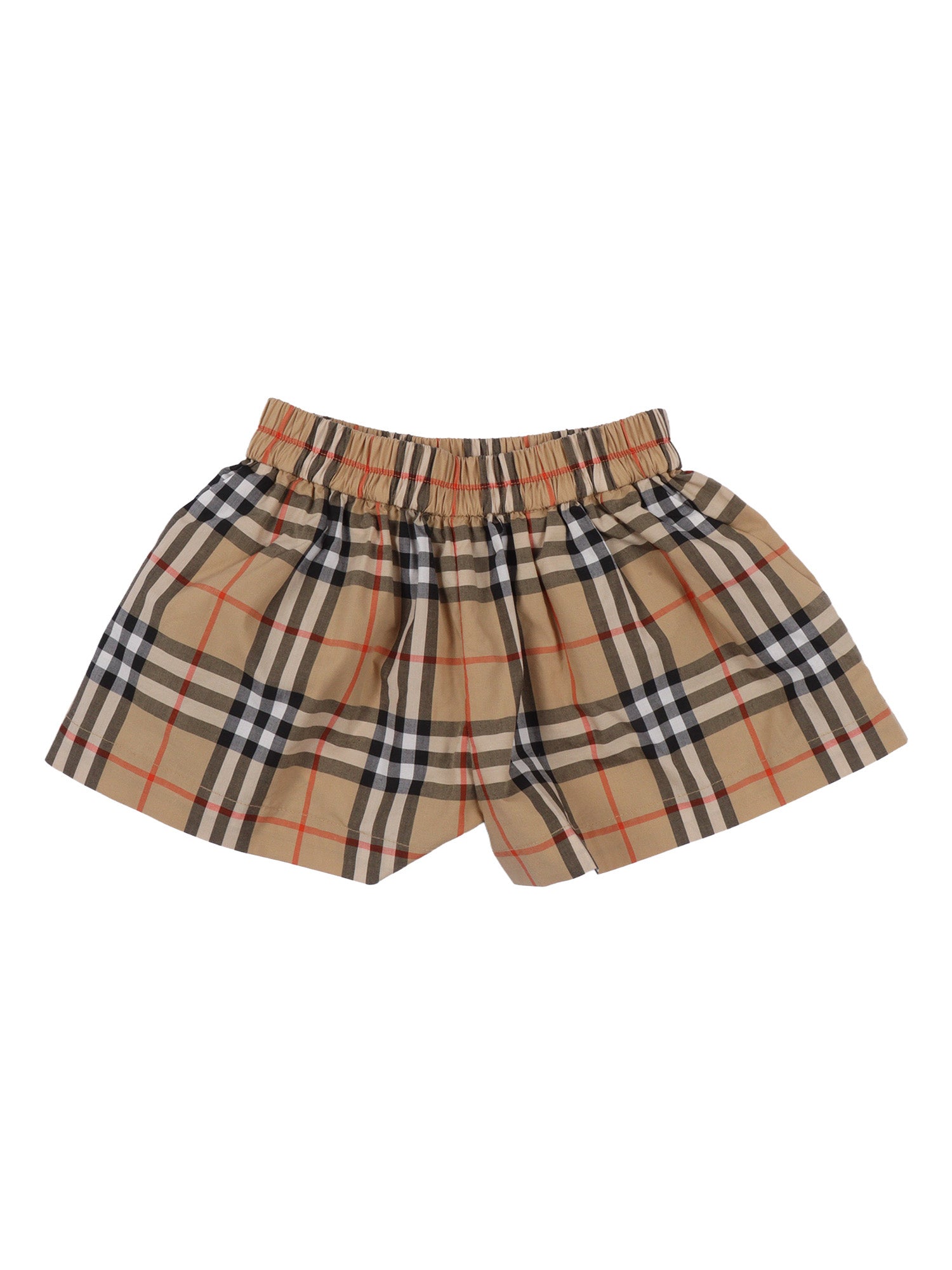 INF GIRL SHORTS Beige Cotton