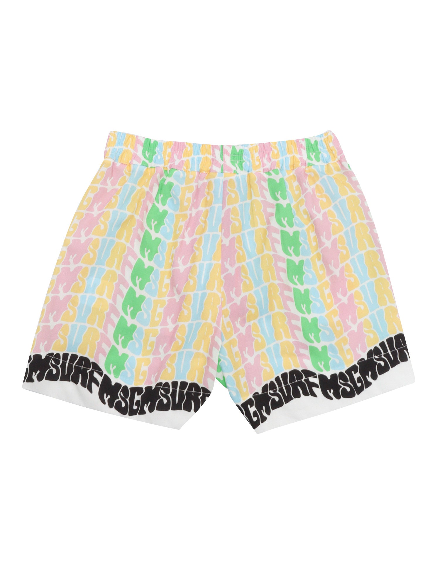 POPLIN SHORTS GIRL Multicolor Cotton