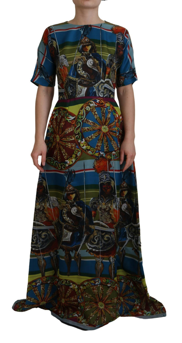 Dolce & Gabbana 100% Silk dress in multicolor