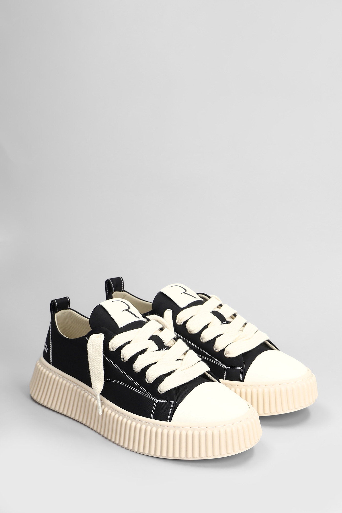 Nylon Sneakers in black Scarpe