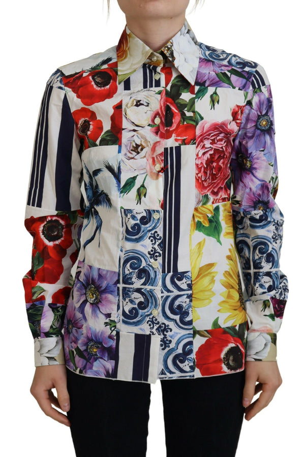Dolce & Gabbana 100% Cotton blouse in multicolor