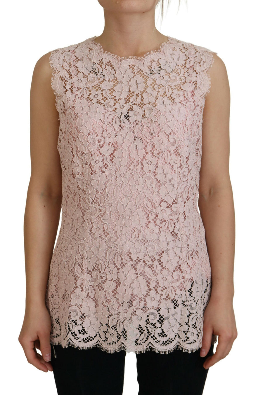 Dolce & Gabbana 75% Cotton blouse in pink