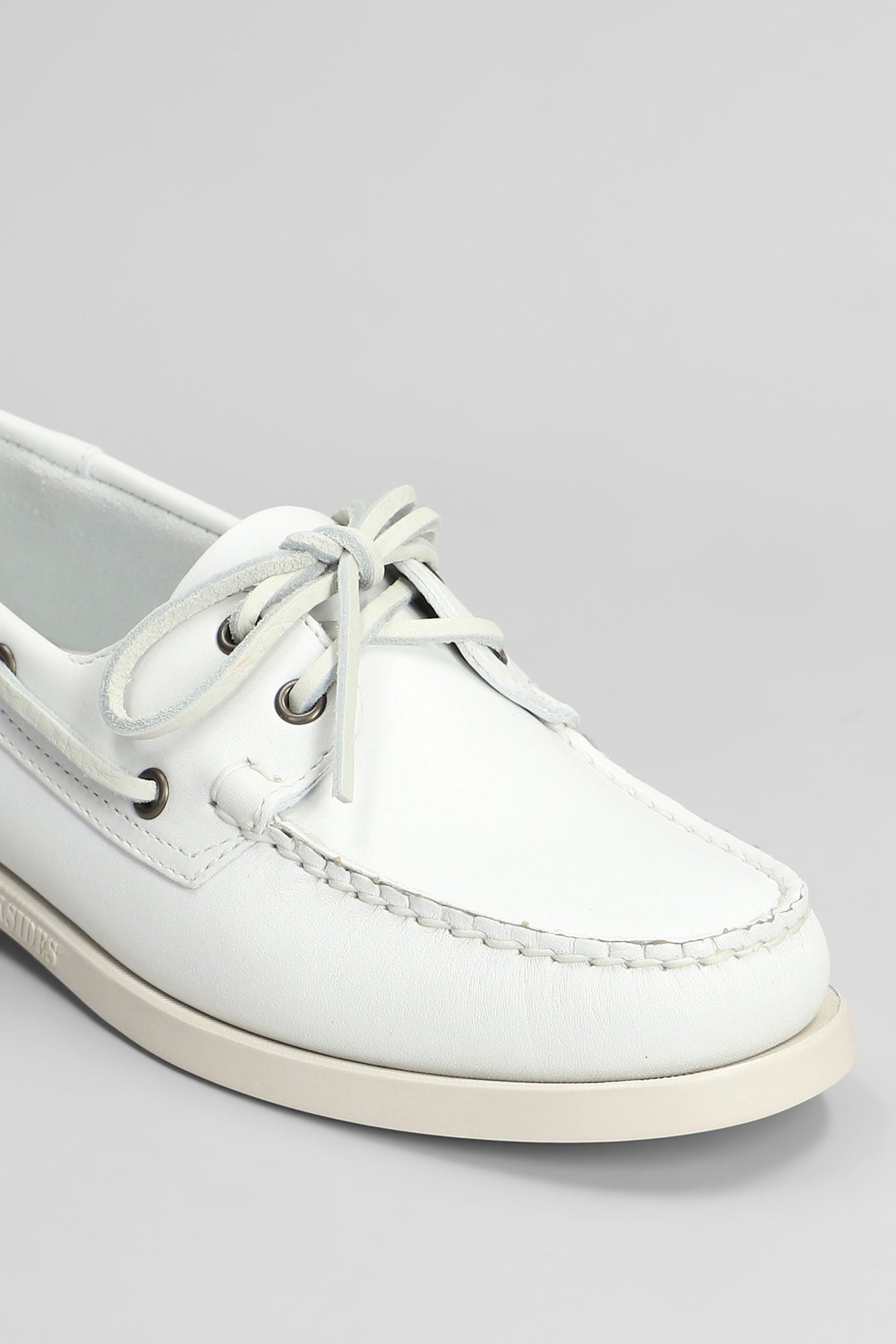 Portland Loafers in white leather Scarpe