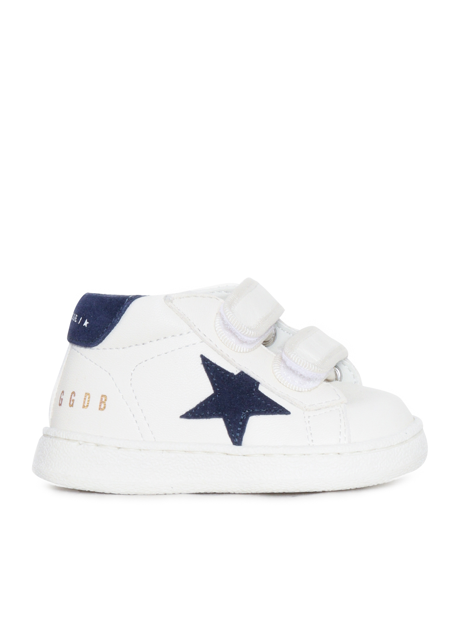 JUNE NAPPA UPPER SUEDE STAR AND HEEL White Kid Sneaker