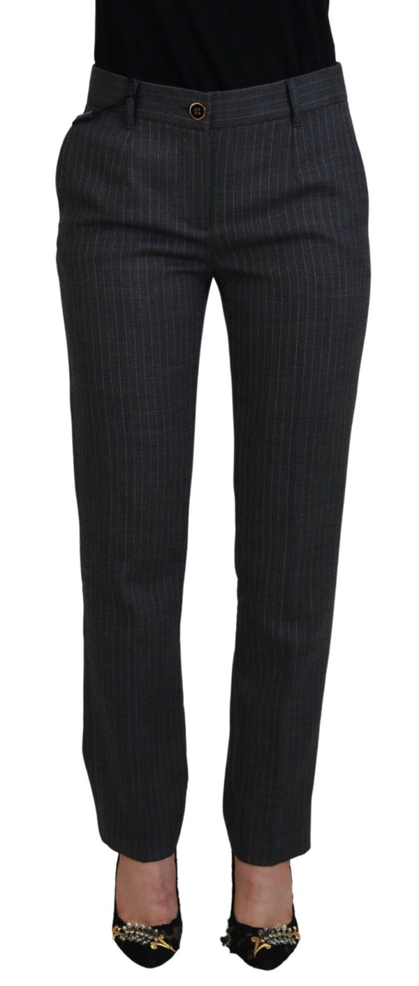 Dolce & Gabbana 98% Virgin Wool trousers in gray