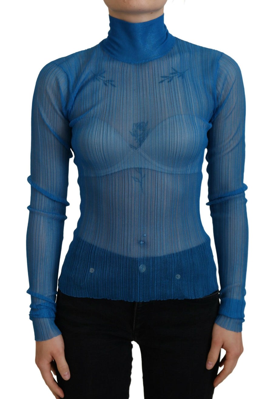 Dolce & Gabbana 100% Polyester blouse in blue
