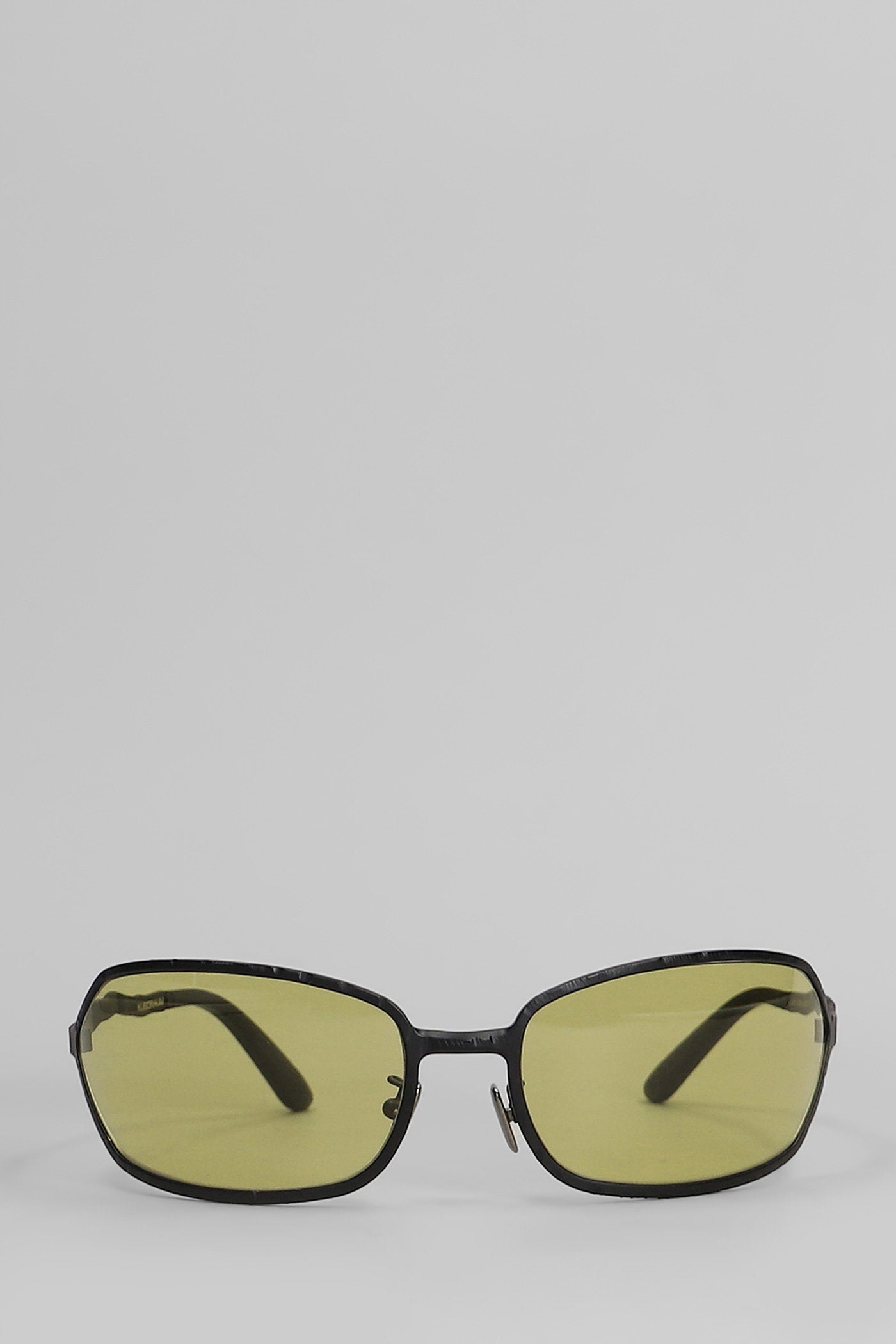 H30 Sunglasses in black metal alloy Accessori