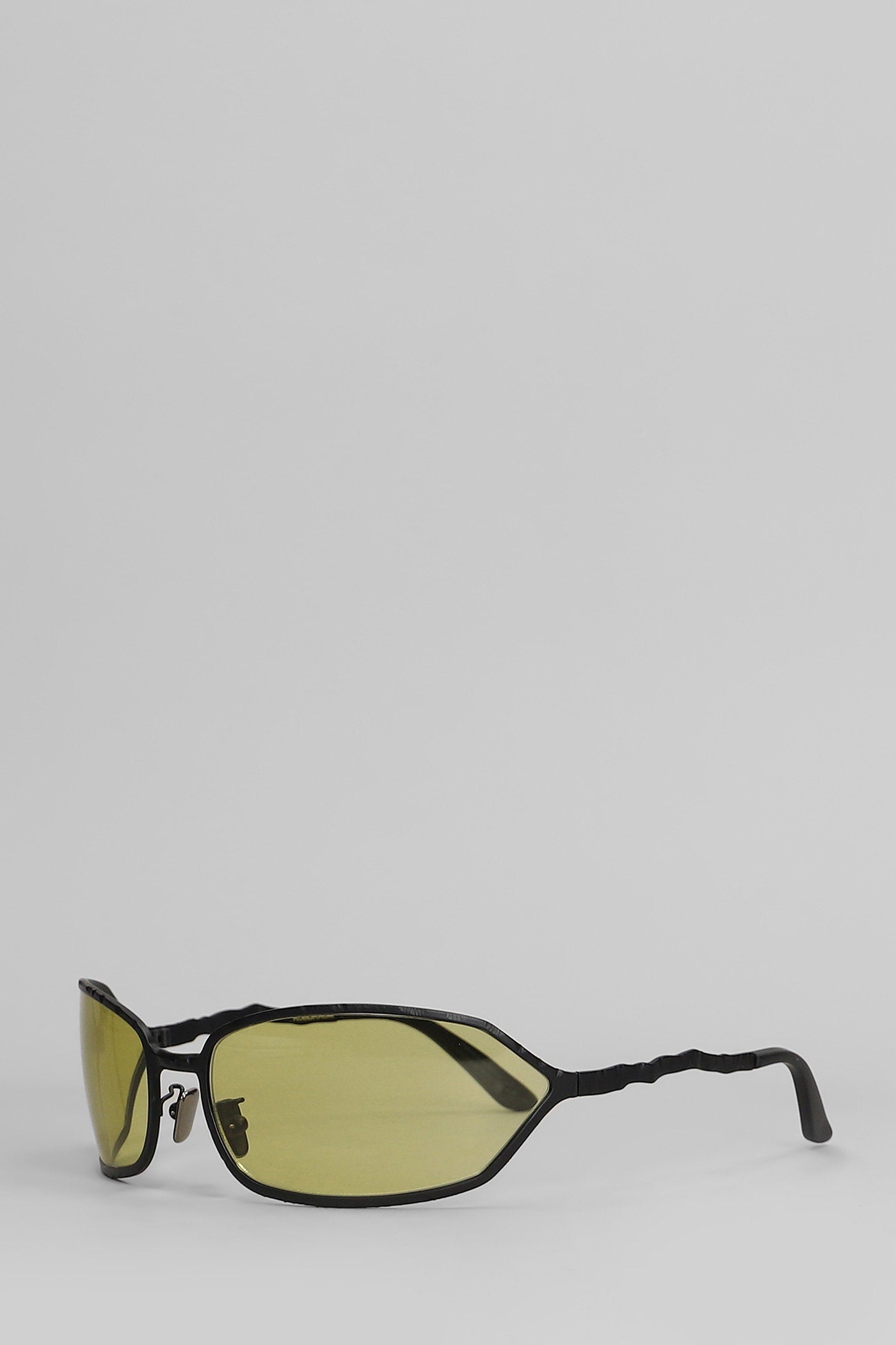 H30 Sunglasses in black metal alloy Accessori