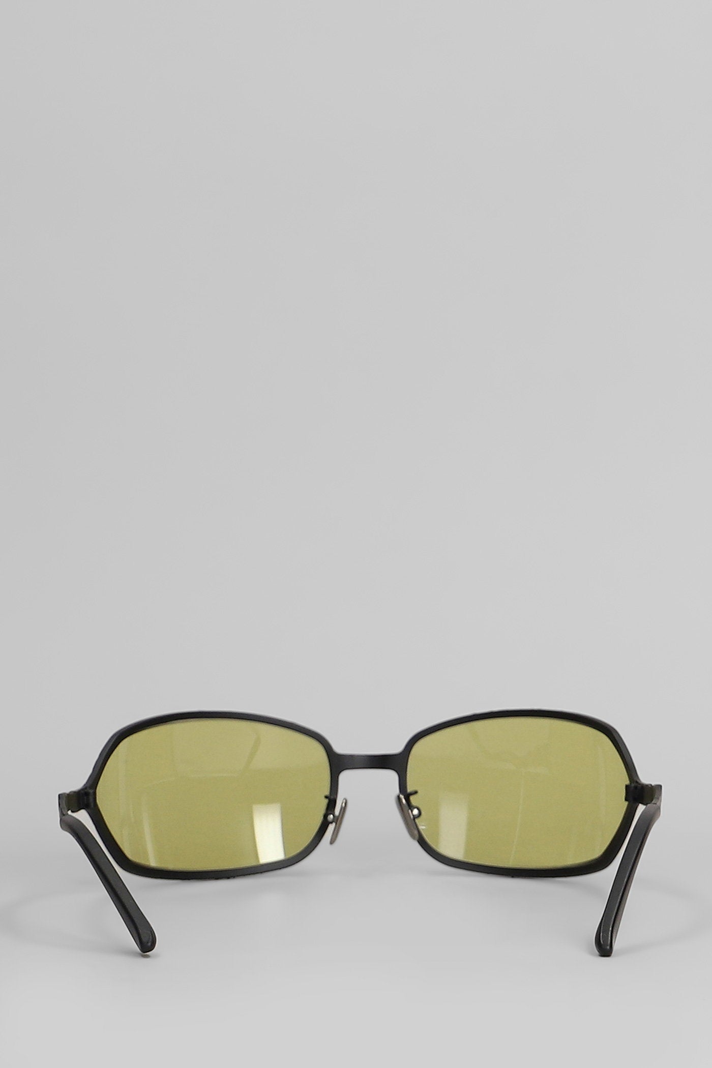 H30 Sunglasses in black metal alloy Accessori