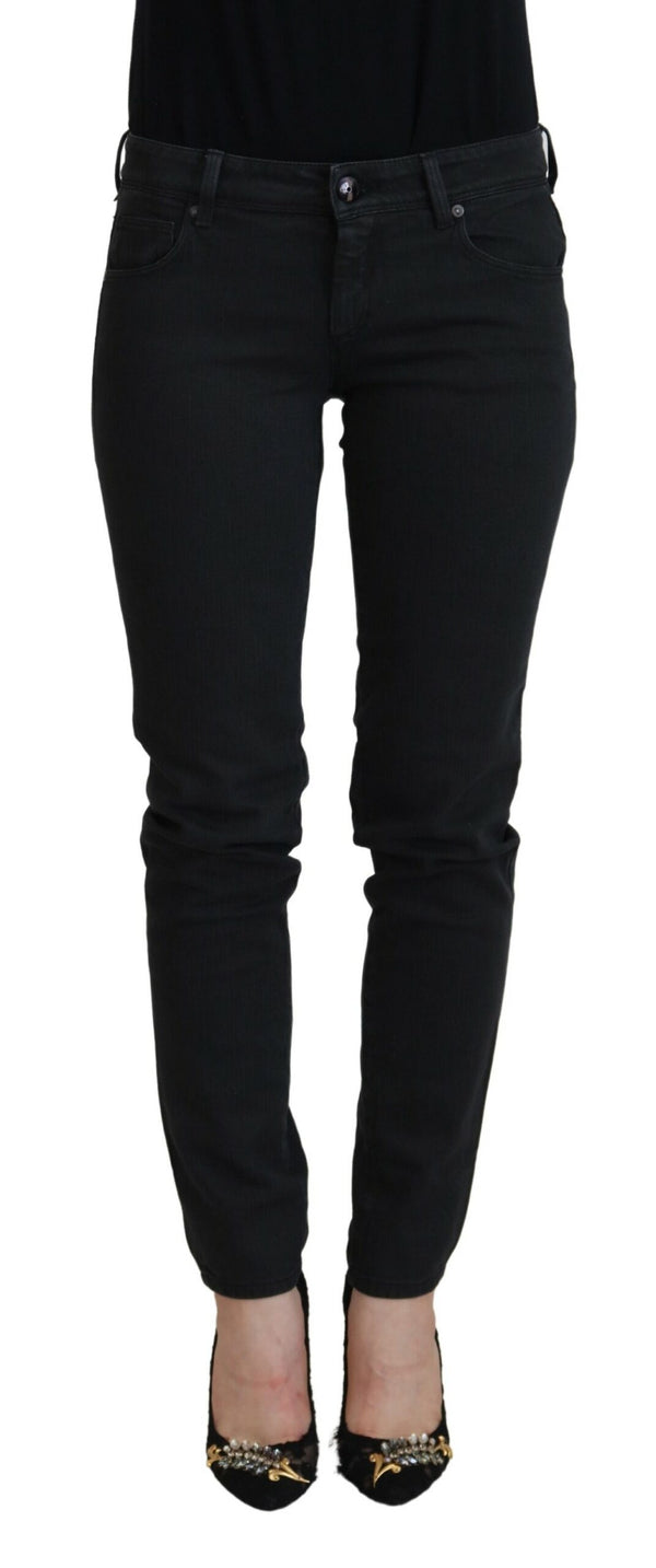 Ermanno Scervino 98% Cotton 2% Elastane jeans in black
