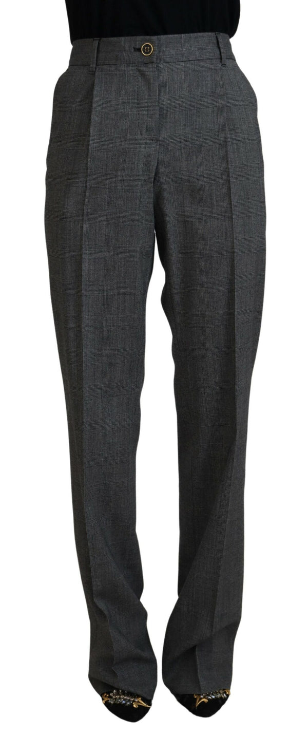 Dolce & Gabbana 95% Virgin Wool trousers in gray