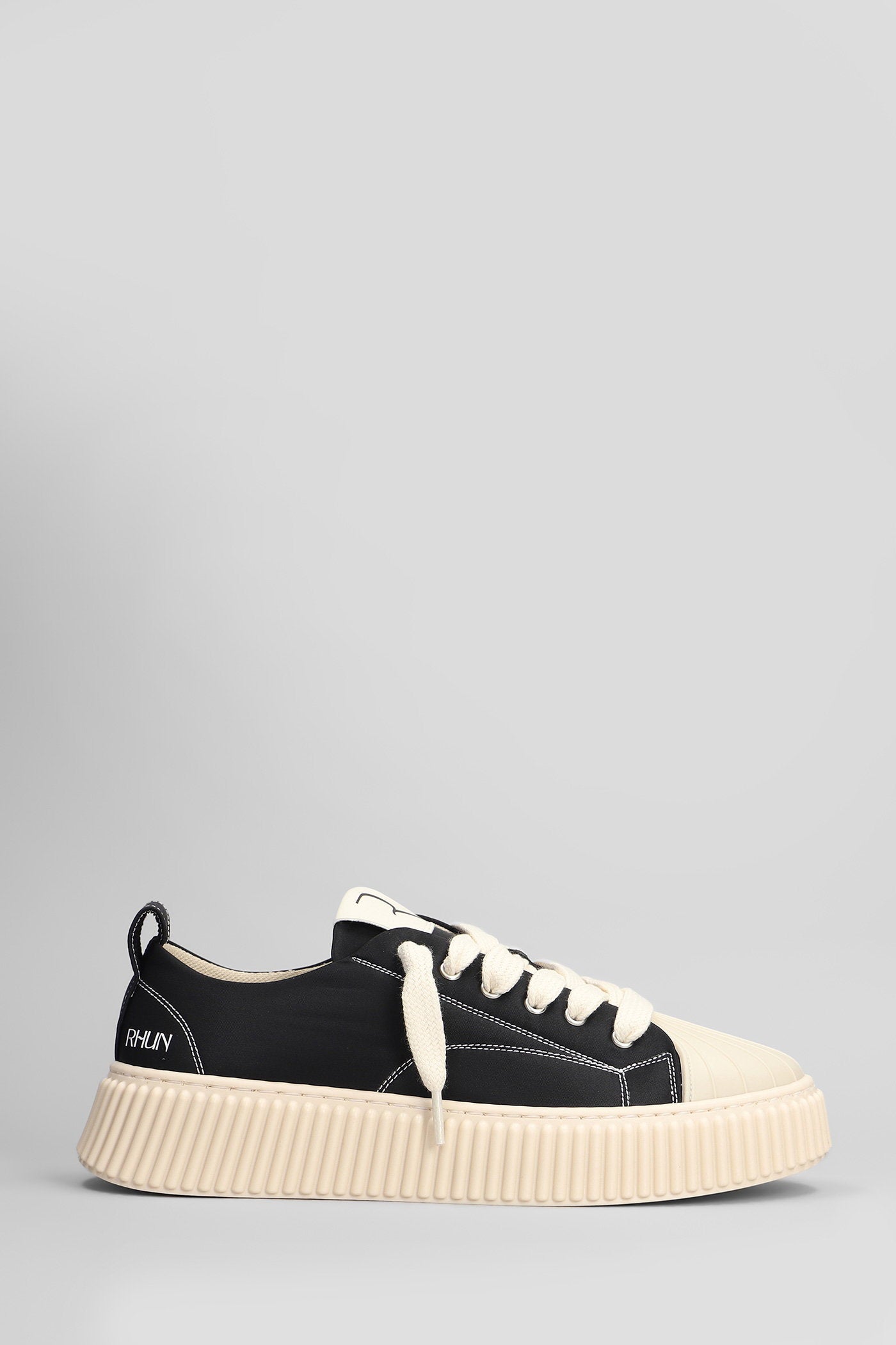 Nylon Sneakers in black Scarpe