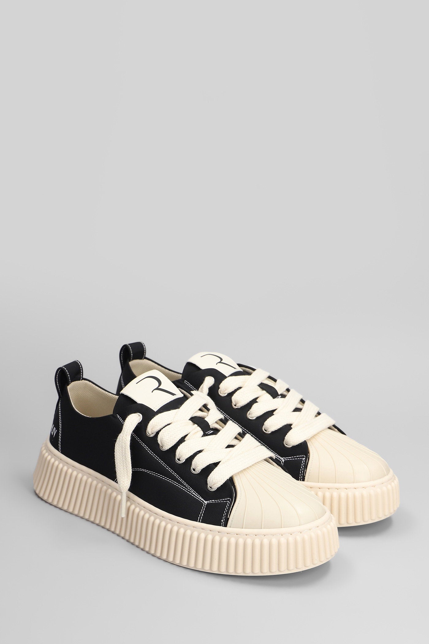 Nylon Sneakers in black Scarpe