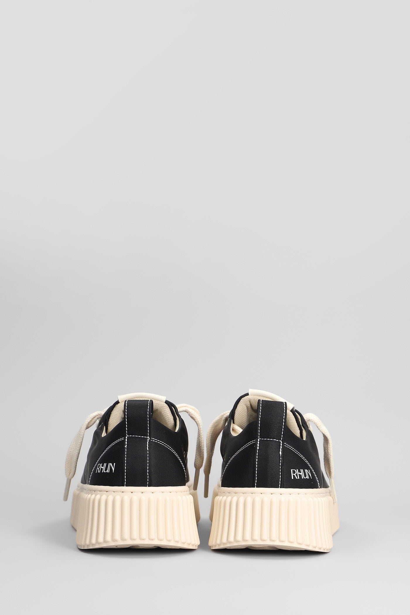 Nylon Sneakers in black Scarpe