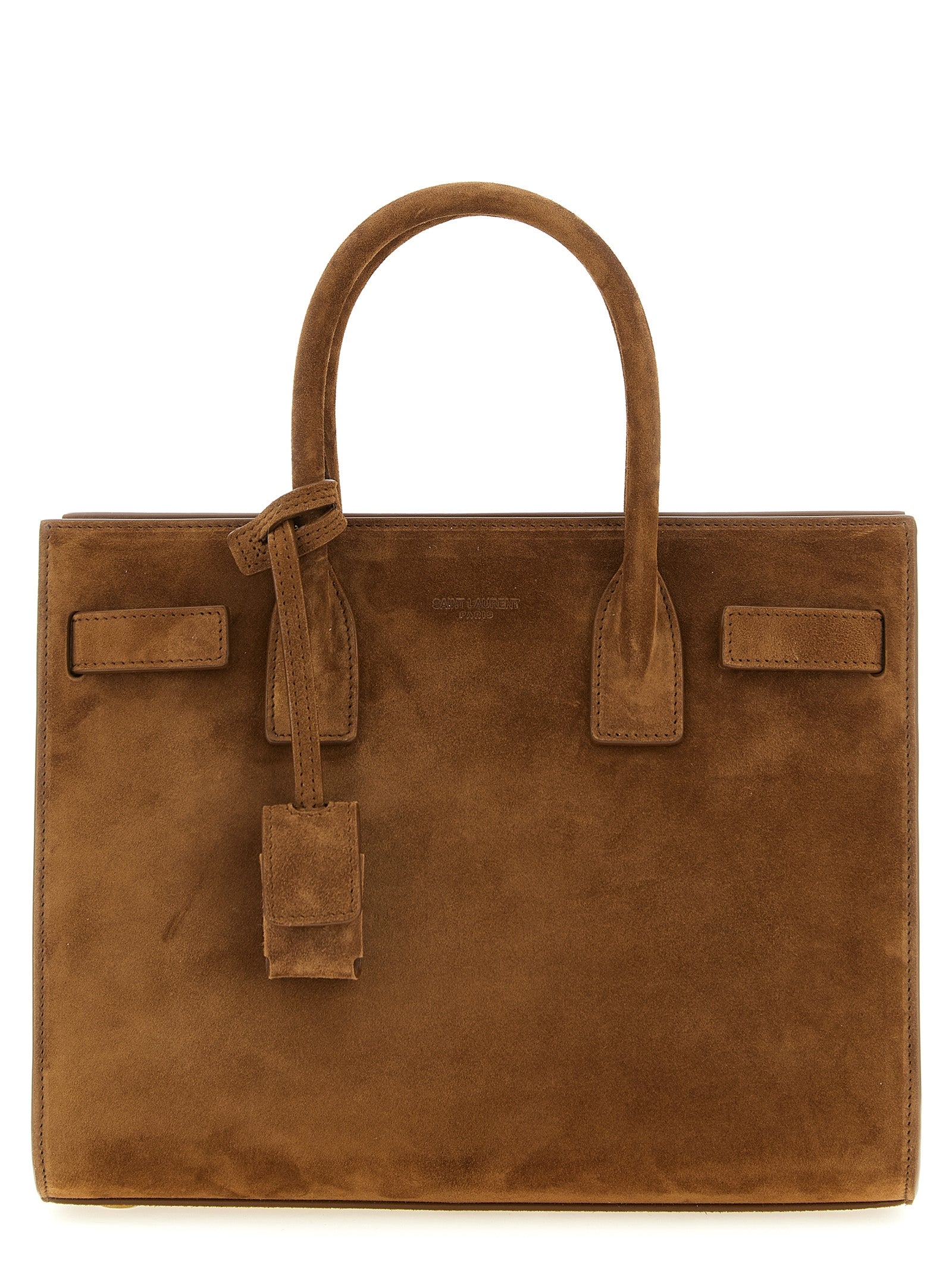 Sac De Jour baby handbag Brown Calfskin Leather (bos Taurus) Hand Bags