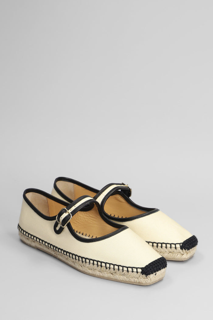 Padua R-264 Espadrilles in beige canvas Scarpe