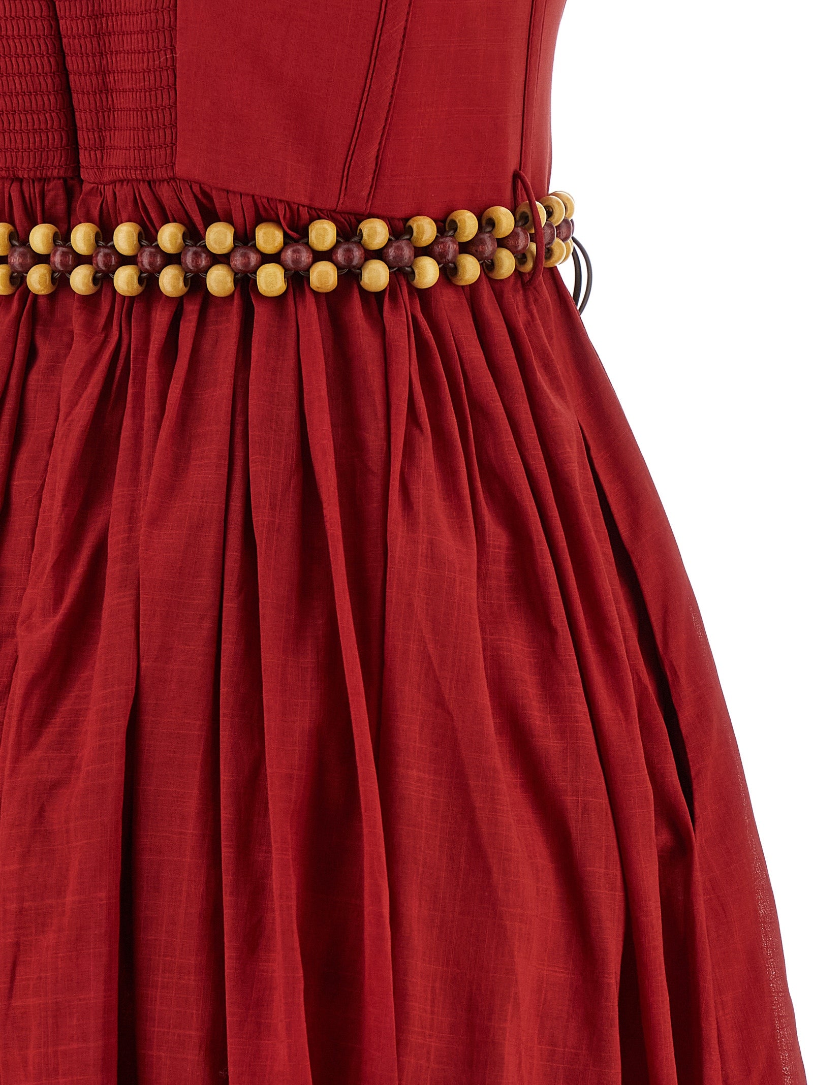 Rhiannon dress Red Cotton