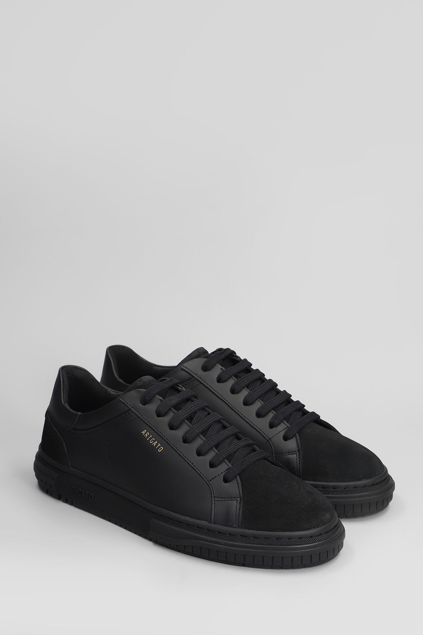 Atlas Sneakers in black suede and leather Scarpe