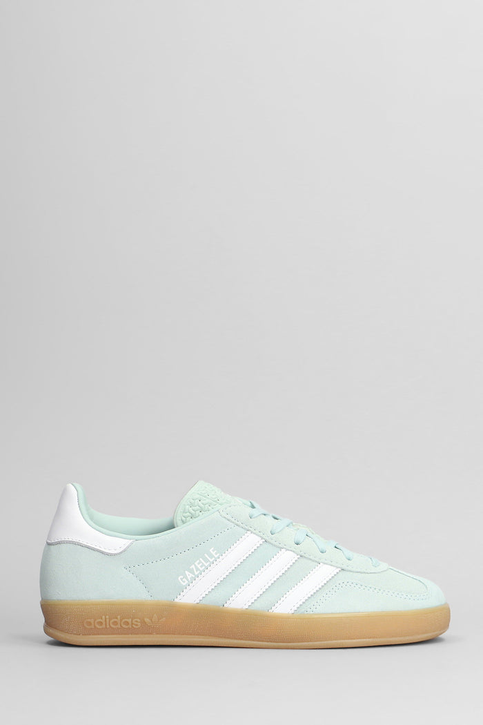 Gazelle Indoor Sneakers in green suede Scarpe