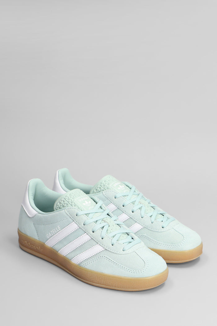 Gazelle Indoor Sneakers in green suede Scarpe