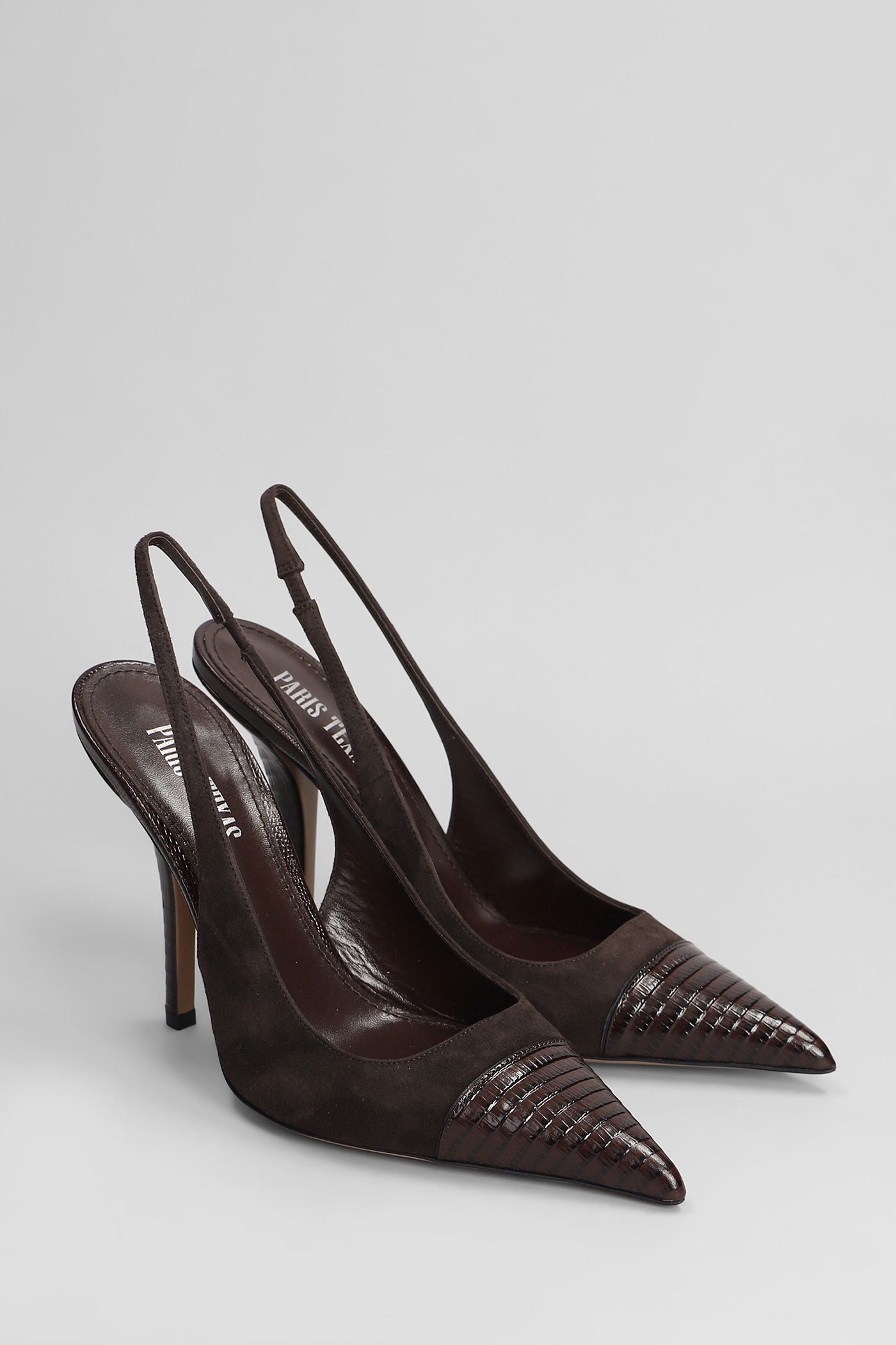 Miranda 105 Pumps in dark brown suede Scarpe
