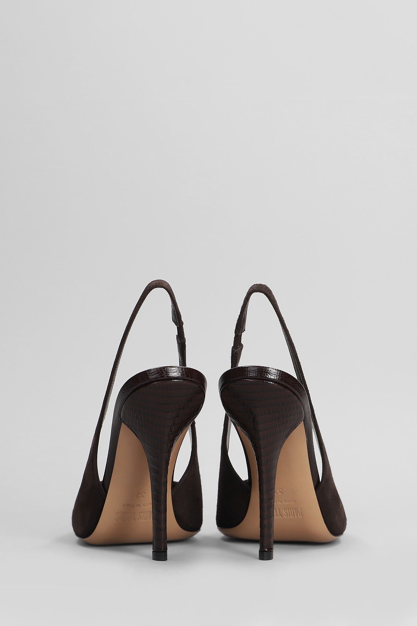 Miranda 105 Pumps in dark brown suede Scarpe