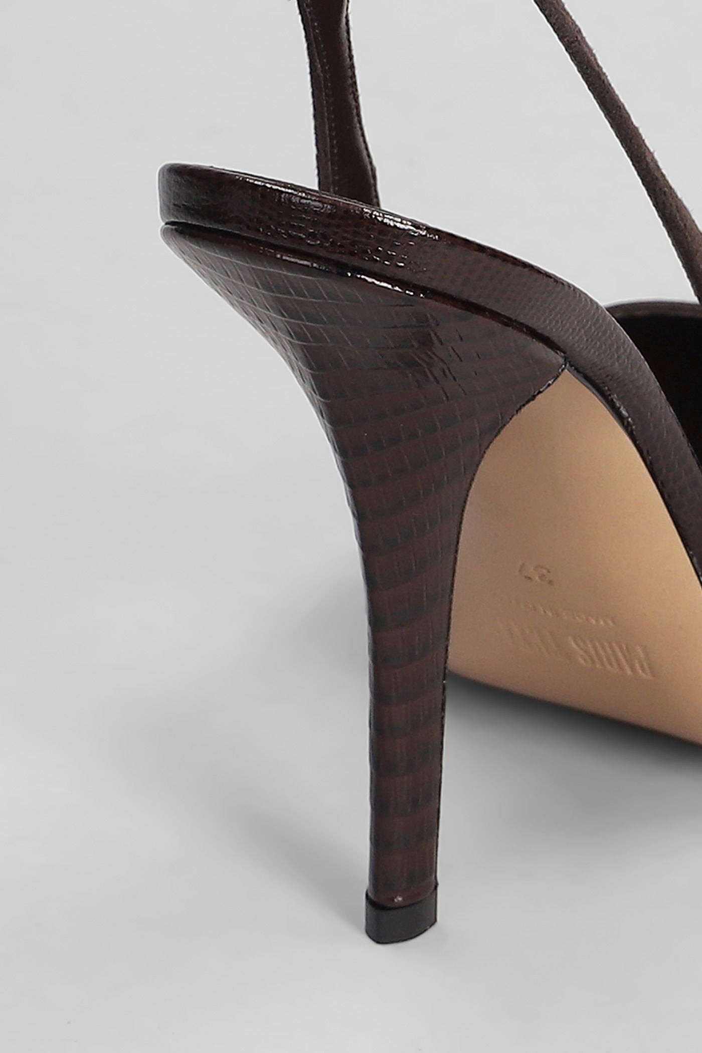 Miranda 105 Pumps in dark brown suede Scarpe