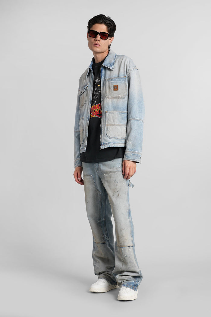 Denim Jackets in blue cotton Abbigliamento