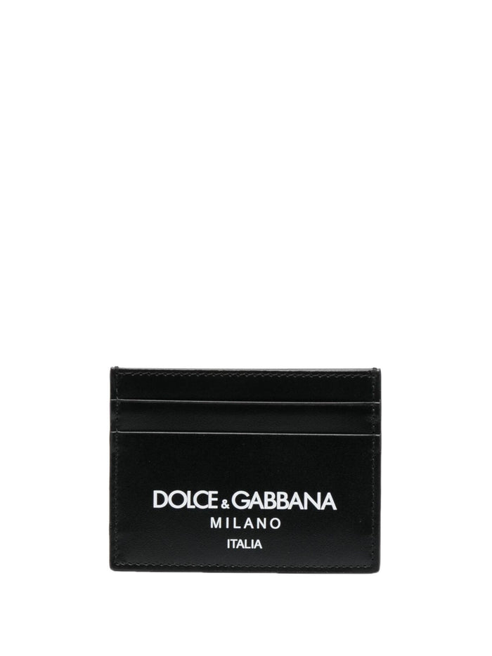 Portacarte Stampato Dg Milano Black Portafoglio