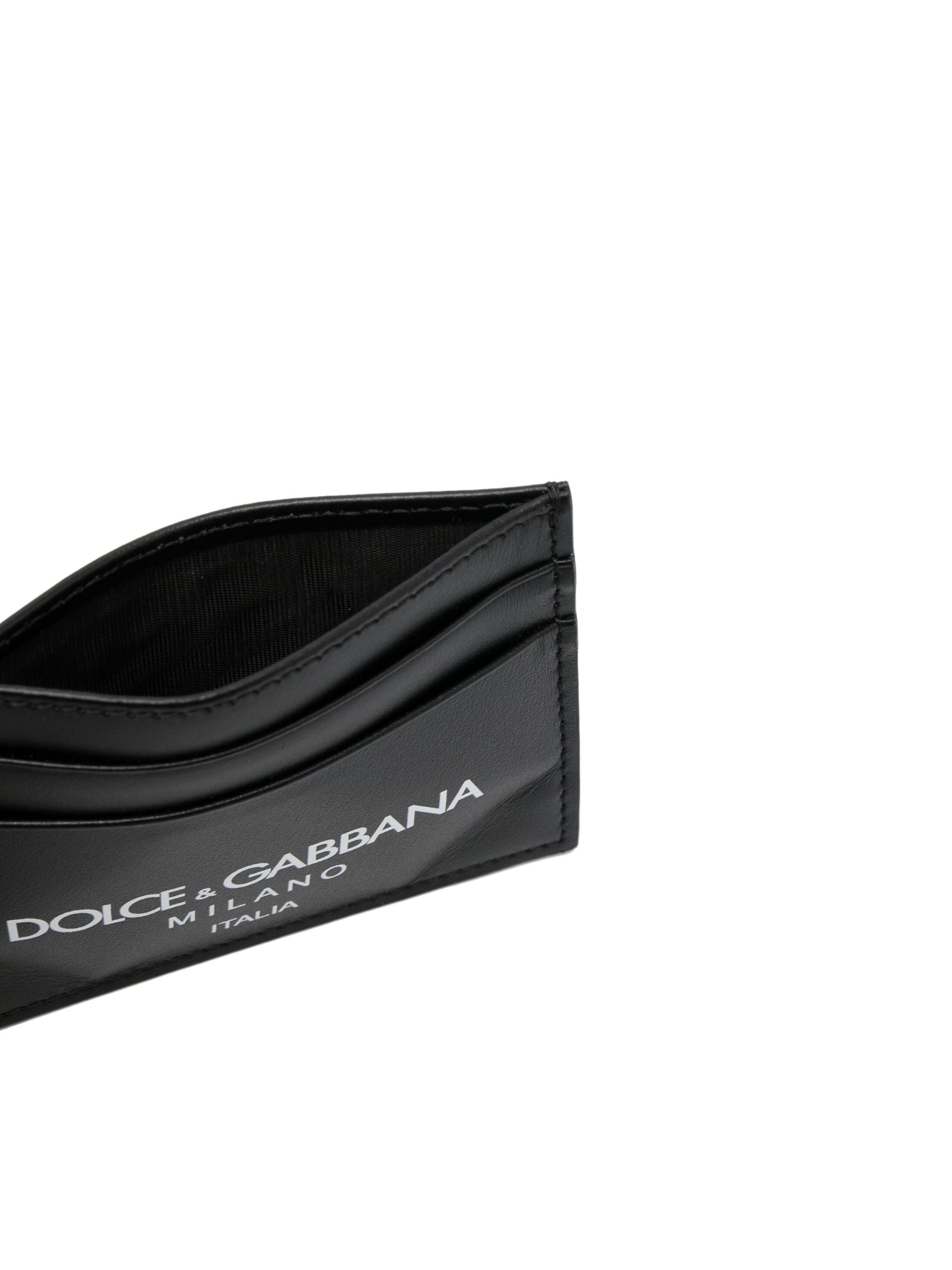 Portacarte Stampato Dg Milano Black Portafoglio