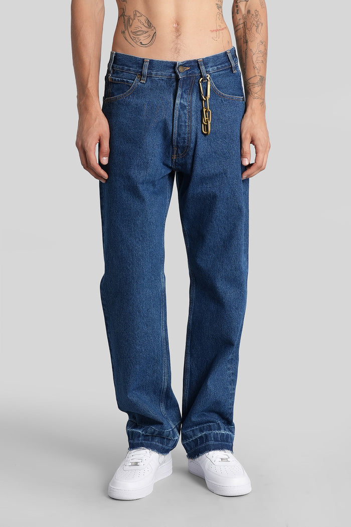 Edi Jeans Blue Denim Abbigliamento