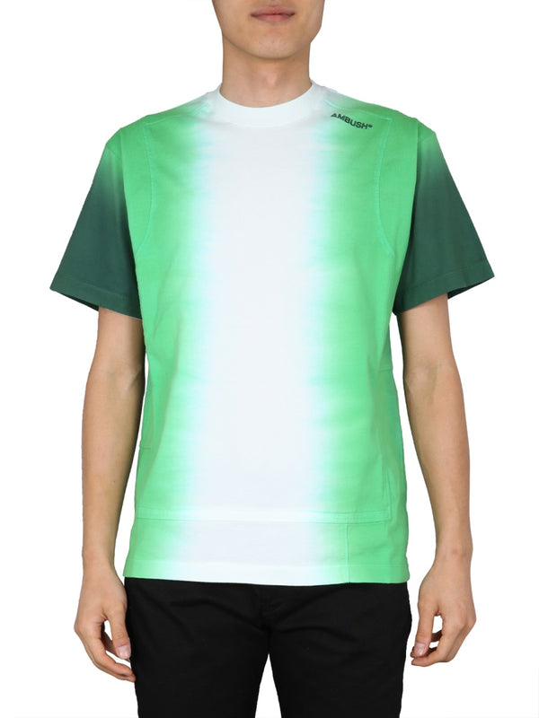Round Neck Green T-Shirt Cotton T-shirts