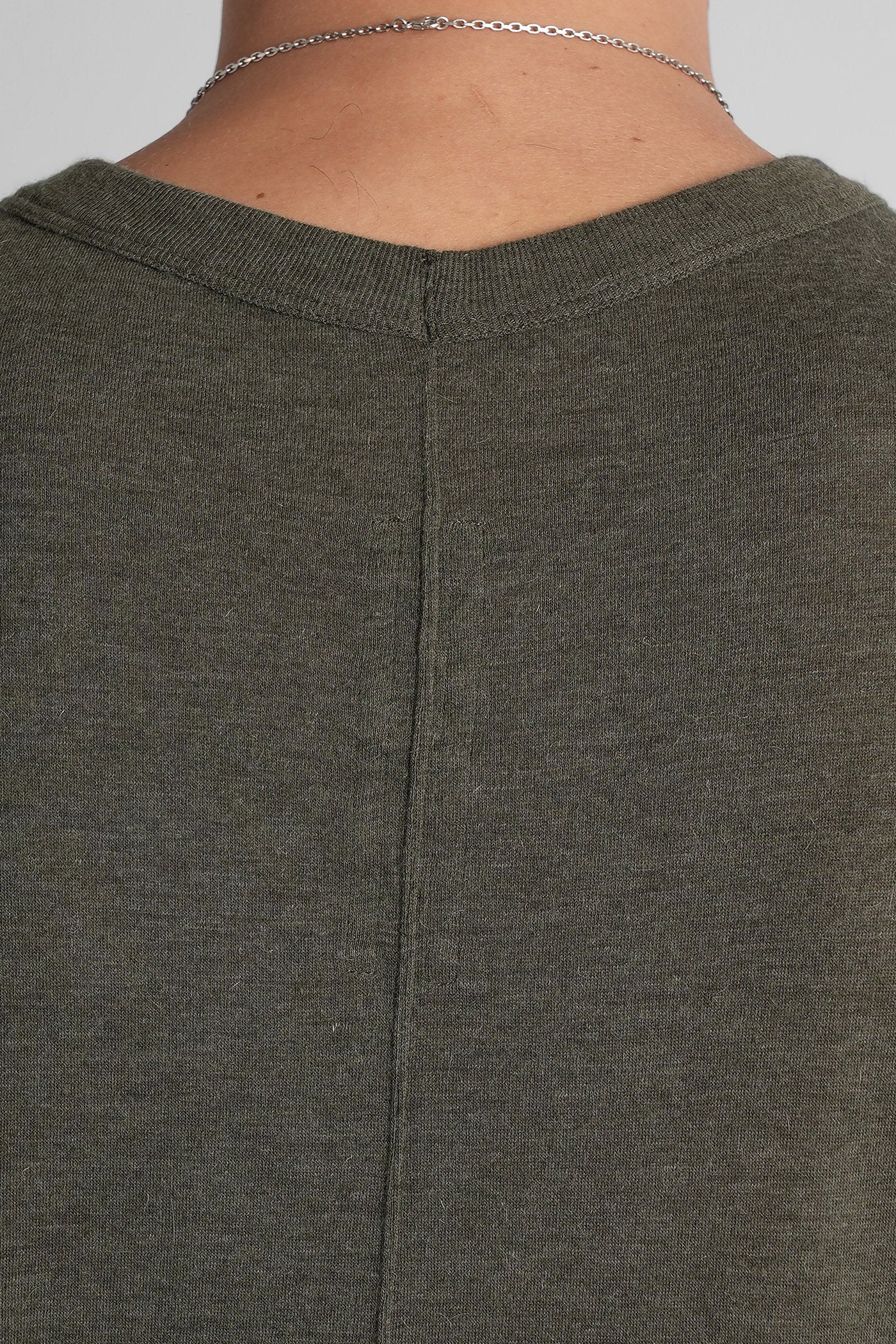 Level t T-Shirt in green viscose Abbigliamento