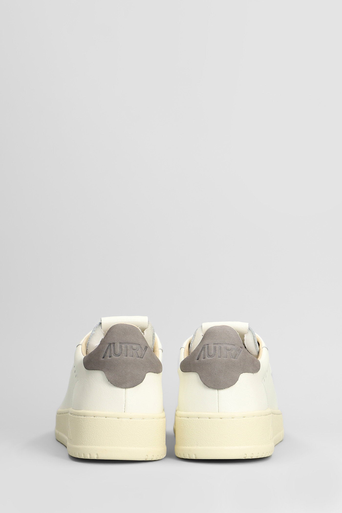 Dallas Low Sneakers in white leather Scarpe