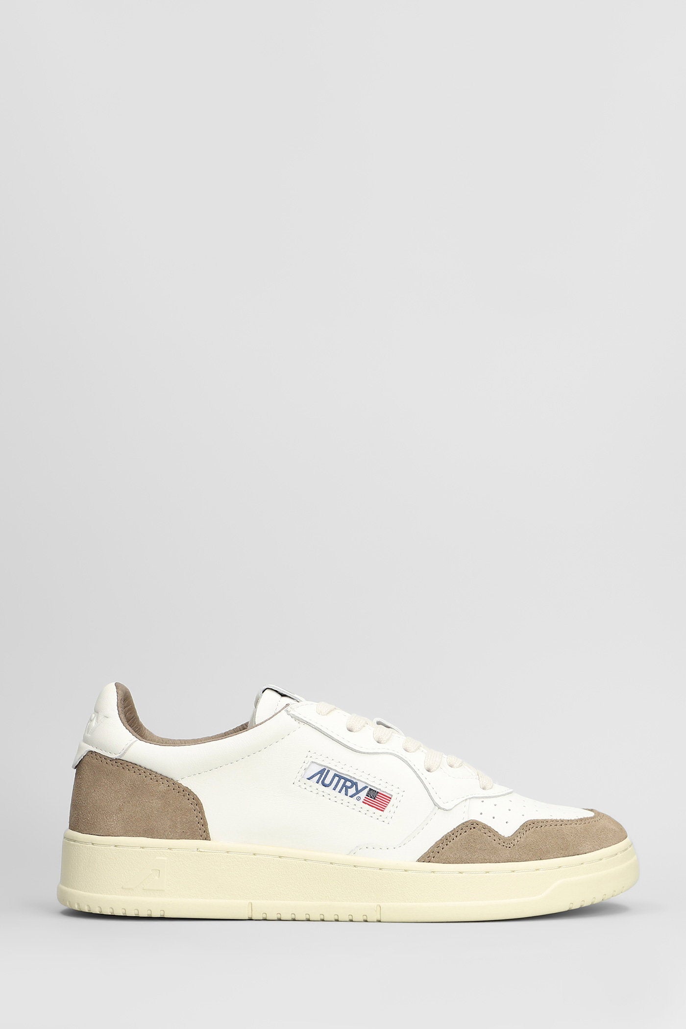 Medalist Low Sneakers in white suede and leather Scarpe