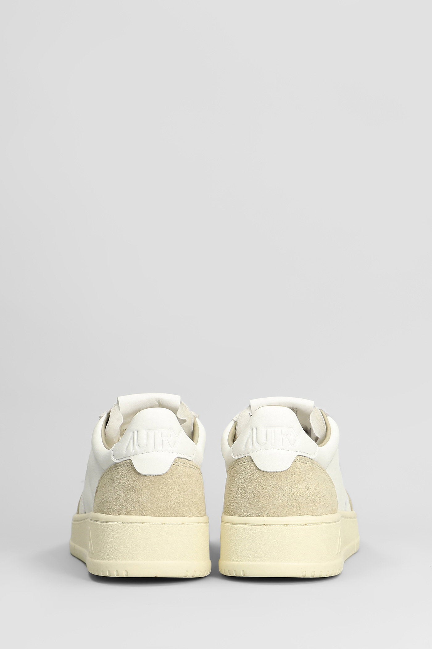 Medalist Low Sneakers in white suede and leather Scarpe